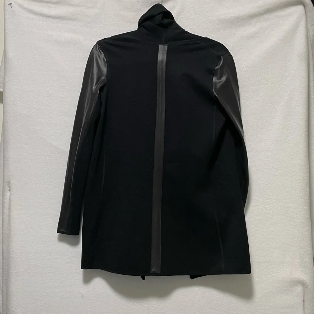 SPANX Faux Leather Convertible Jacket - Picture 8 of 12